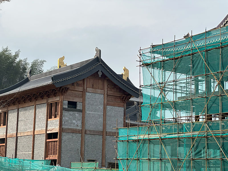 明清寺庙空间布局艺术解析，轴线序列与等级秩序的传统营造理念