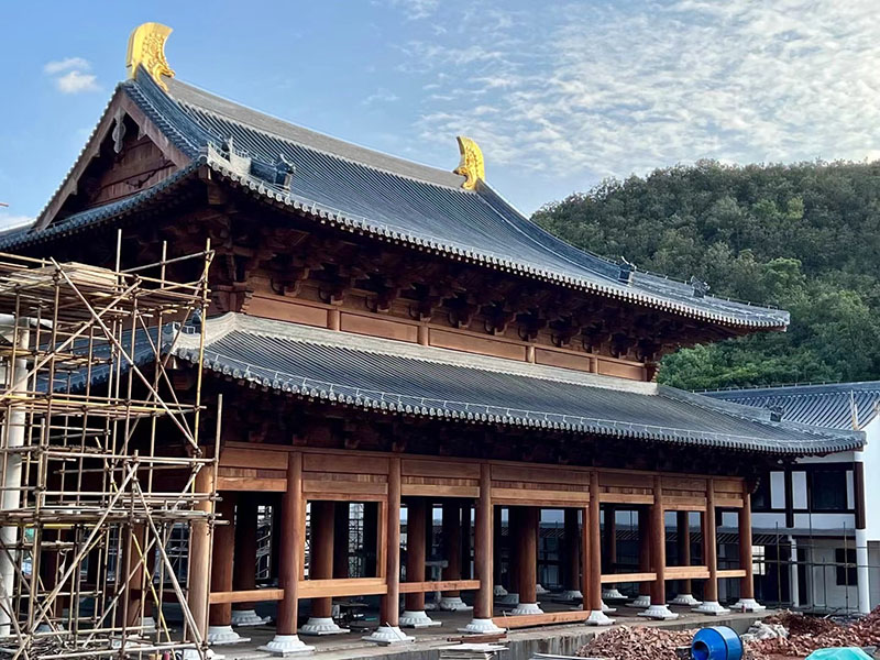寺庙布局生态化实践，生态材料在寺庙重建中的创新应用