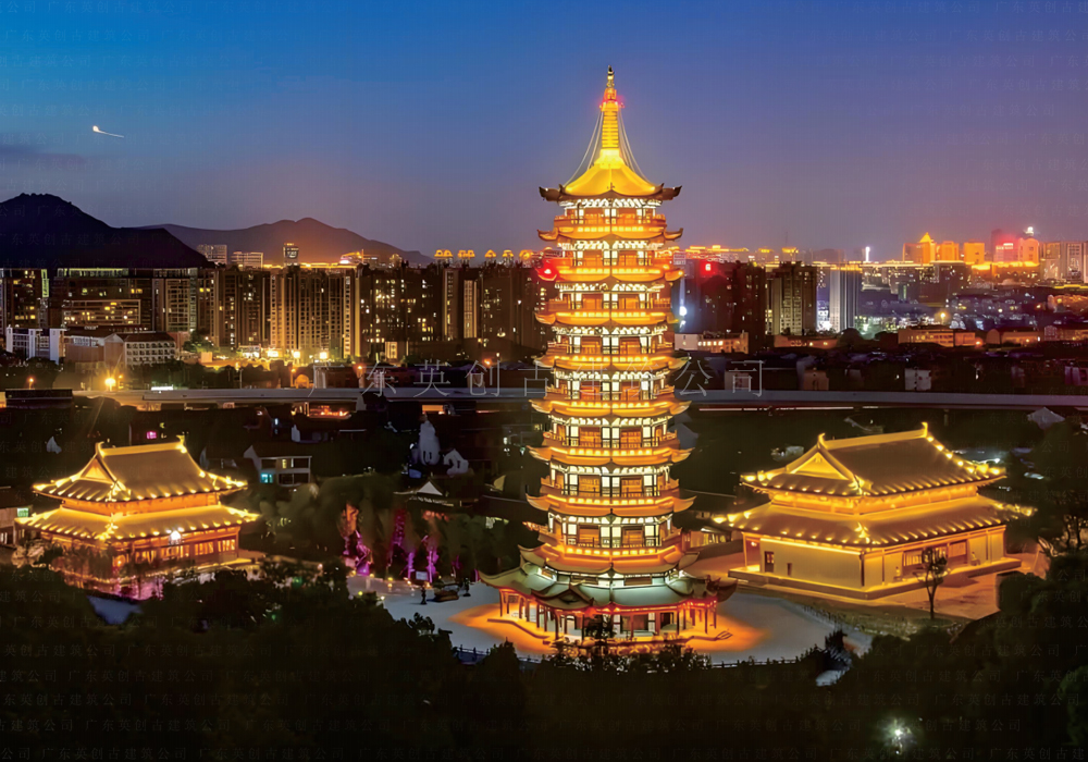 药师宝塔建造